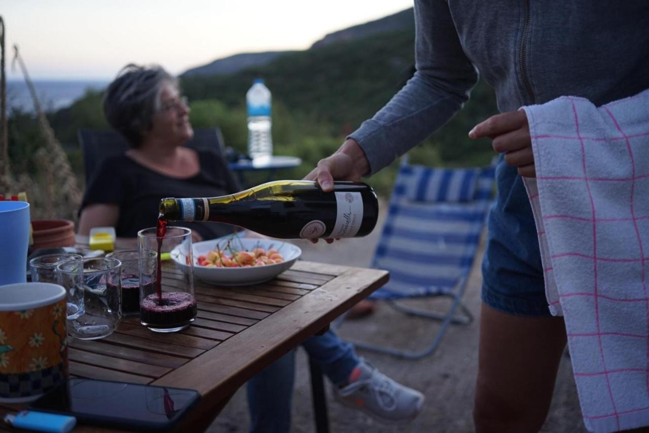 Velonas Beach Mpakas Country Cottage Prosilio  エクステリア 写真