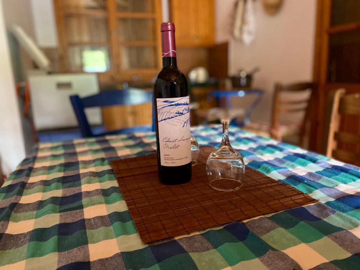 Velonas Beach Mpakas Country Cottage Prosilio  エクステリア 写真